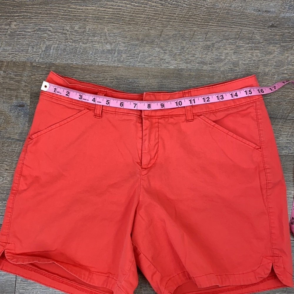 Lee Natural Fit Coral Shorts Size 8 - Picture 5 of 7